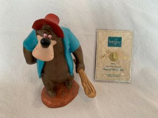 Wdcc Song Of The South Duh Bear Figuirine 50th Anniversary Hat Back Stamp