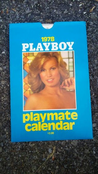 Vintage 1978 Playboy Playmate Calendar