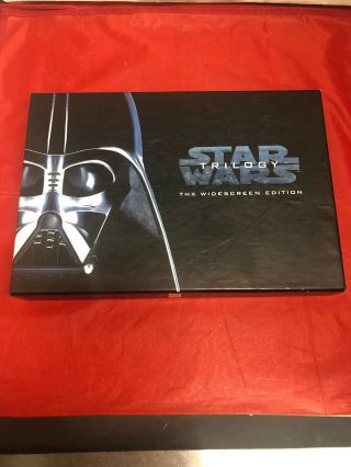 Star Wars Trilogy Widescreen Box Set (vhs,  1995,  Fox) Thx Remastered Orig