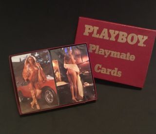Playboy Playmate Nude Playing Cards Playmates Vicki Lasseter & Kym Herrin