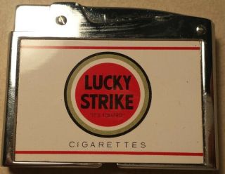 Vintage Lucky Strike Cigarette Lighter Unfired Vintage Continental