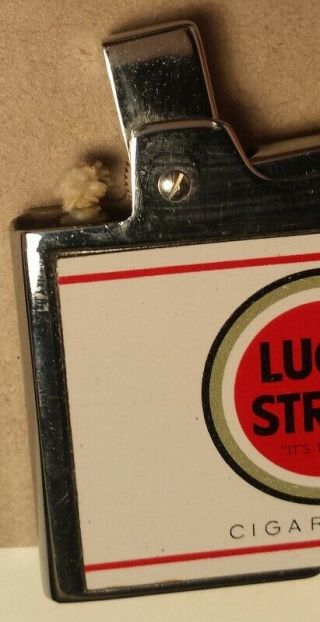 Vintage Lucky Strike Cigarette Lighter Unfired Vintage Continental 4