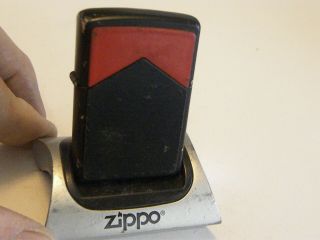 Zippo Marlboro RED TOP Roof Lighter - Fully Functional Back panel missing 2