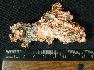 A Sculpted 100 Natural Native Copper Nugget Or Float Michigan 134gr E