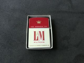 Vintage L&m Continental Cigarette Lighter