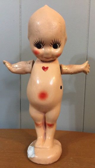 Porcelain Ceramic Kewpie Doll 13 "