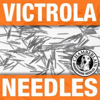 100 LOUD - TONED Gramaphone NEEDLE pack for Hand Crank Victrola Phonographs 2