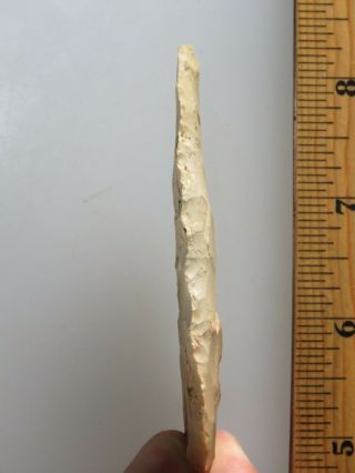 Early Archaic Cobbs knife,  Cache River area Southern Illinois,  L 3 1/2 7