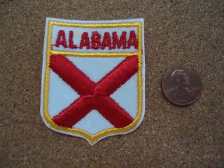Vintage Alabama State Patch Old Stock