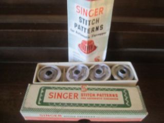 Vintage Singer Stitch Patterns For Automatic Zigzagger