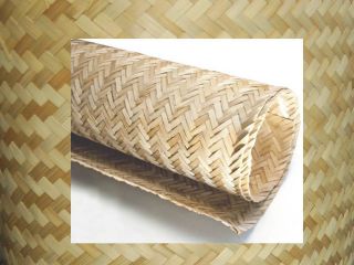 Bamboo Weave Matting Roll - 4 