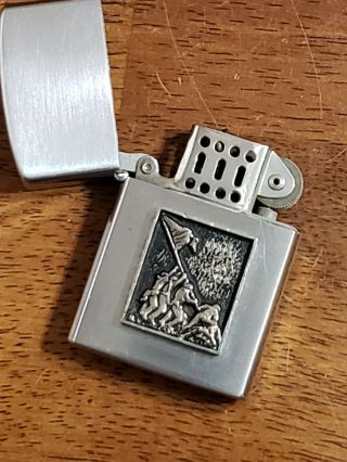 Vintage Crest - Craft Zippo Lighter Iwo Jima