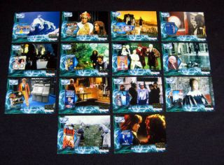 2003 Strictly Ink Doctor Who 1963 - 2003 Merchandise Foil Chase Set (f1 - F14)