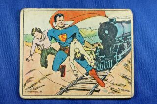 1940 Superman Gum,  Inc.  - 3 - From The Jaws Of Death -