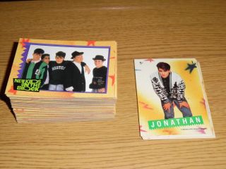 Complete Set Of 88 1989 Topps Kids On The Block Card Set With Stickers Nkotb