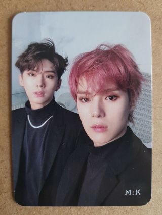 Monsta X Kihyun Minhyuk 3 Official Photocard Take.  1 Are You There? 2nd Album