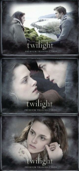 Twilight Movie Promo Card Set Of 3 Promo Cards