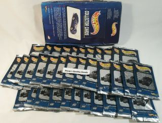 Hot Wheels Collector Cards Trading Cards 36 Packs 216 Cards 1999 Mattel
