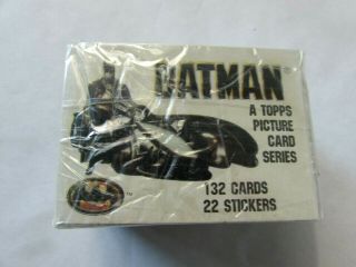 1989 Topps Batman Movie Series 1 Complete Card Set 1 - 132 With 22 Stickers Bamm