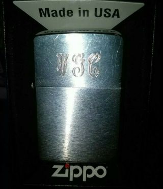 Vintage 1973 Chrome Zippo Lighter