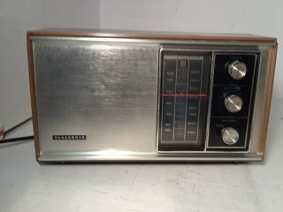 Vintage Panasonic Am/fm Table Radio Model Re - 6451