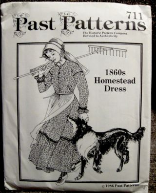 Vintage Uncut 1986 Past Patterns " 1860 