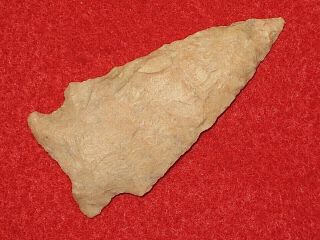 Authentic Native American Artifact Arrowhead Florida Gilchrist Point D17