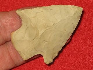 Authentic Native American artifact arrowhead Florida Elora point D16 4