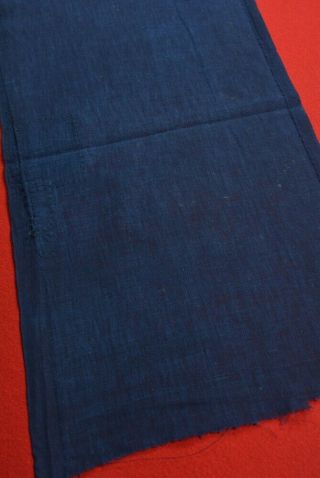 XS62/40 Vintage Japanese Fabric Cotton Antique Boro Patch Indigo Blue 26.  4 