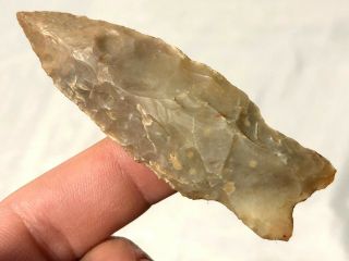 Outstanding Uvalde Point Real Co. ,  Texas Authentic Arrowhead Artifact Aa