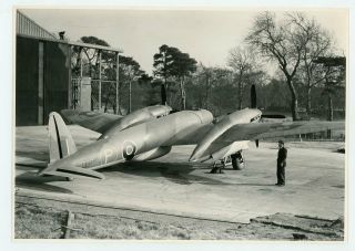 Photograph Of Vickers Type 432 Prototype Dz217 High Altitude Fighter
