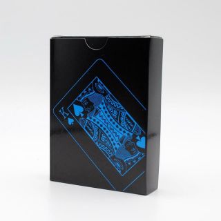 Black Plastic Cards Waterproof Poker Unique Design Card Deck Pvc Cartes Durable