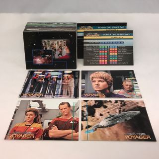 Star Trek Voyager: Season 1 Series 2 (skybox/1995) Complete Trading Card Set