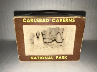 Vintage Carlsbad Caverns National Park Mini - Scene Souvenir 3d Viewer Mexico