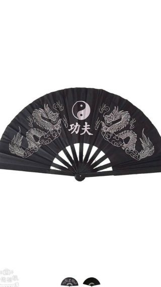 10x Pc Oriental Chinese Kung Fu/tai Chi/dance/practice Performance Folding Fans