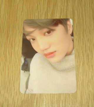 Exo K M 2017 Winter Special Album Universe Kai A Photo Card Official