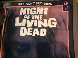 Night of the Living Dead VHS Cover Pillowcase Loot Crate Fright Exclusive 2