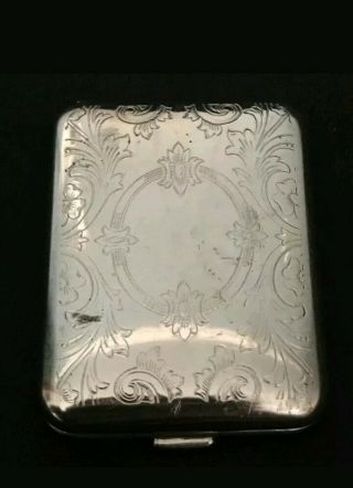 Antique Silver Pill Snuff Box