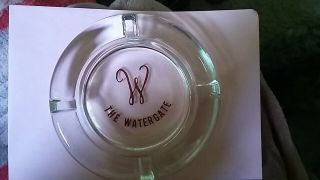 Vintage The Watergate Hotel Ashtray