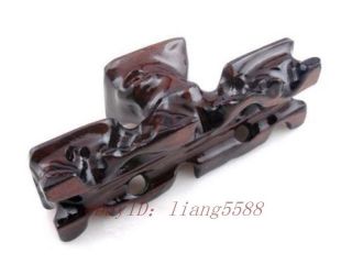 Wooden Crafted Triple Display Stand For Netsuke Snuff Bottle Figurine Home Decor 3