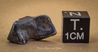 Meteorite Agoudal " Imilchil " Iron Iiab Atlas Mts Morocco Cleaned Surface 3.  6 Gr
