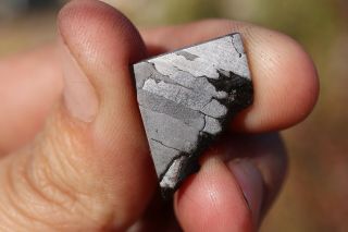 Nantan Meteorite Etched Part Slice 4.  3 Grams