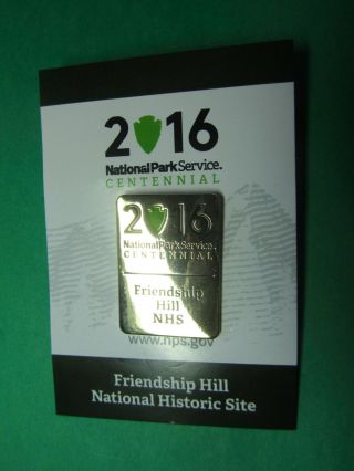 2016 Friendship Hill Natl Historic Site Lapel Hat Pin Pennsylvania Souvenir (301)