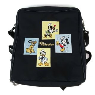 Mickey Minnie Donald Duck Pin Trading Book Bag For Disney Parks Pins Backpack