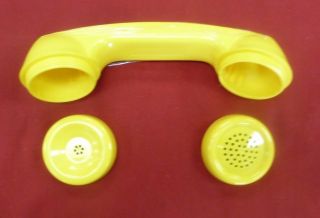 Yellow Handset Shell & Caps Payphone Handsets Pay Phone Prison Telephone 500