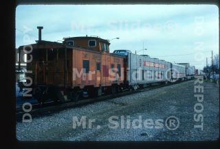 Slide Sbd Seaboard System Caboose 688 W/ringling Bros.  Circus Train Acti