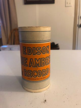 Edison Cylinder: “the Trail Of The Lonesome Pine”