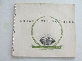 Lba The Third National Bank Growing With Rockford Il Illinois 1944 Booklet