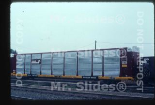 Slide Freight Cr Conrail Auto Rack Cttx 901308 In 1978
