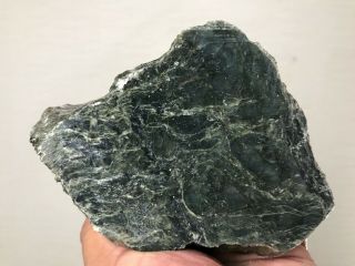 Aaa Top Quality Blue Dream Green Jade Rough 2.  5 Lbs From Taiwan